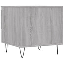 vidaXL 2 db szürke sonoma szerelt fa dohányzóasztal 50 x 46 x 50 cm
