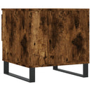 vidaXL 2 db füstös tölgy szerelt fa dohányzóasztal 50 x 46 x 50 cm