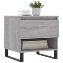 vidaXL 2 db szürke sonoma szerelt fa dohányzóasztal 50 x 46 x 50 cm