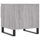 vidaXL 2 db szürke sonoma szerelt fa dohányzóasztal 50 x 46 x 50 cm
