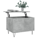 vidaXL betonszürke szerelt fa dohányzóasztal 60 x 44,5 x 45 cm
