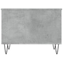 vidaXL betonszürke szerelt fa dohányzóasztal 60 x 44,5 x 45 cm