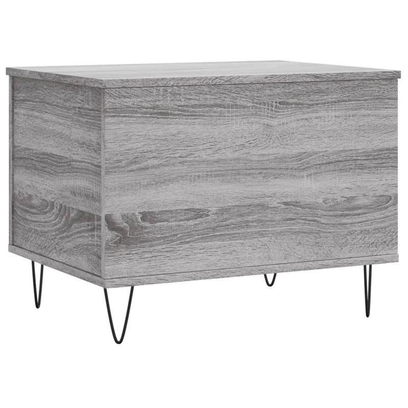 vidaXL szürke sonoma színű szerelt fa dohányzóasztal 60x44,5x45 cm