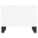 vidaXL fehér szerelt fa dohányzóasztal 60x44,5x45 cm