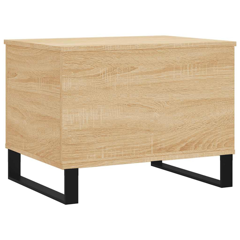 vidaXL sonoma tölgy színű szerelt fa dohányzóasztal 60x44,5x45 cm