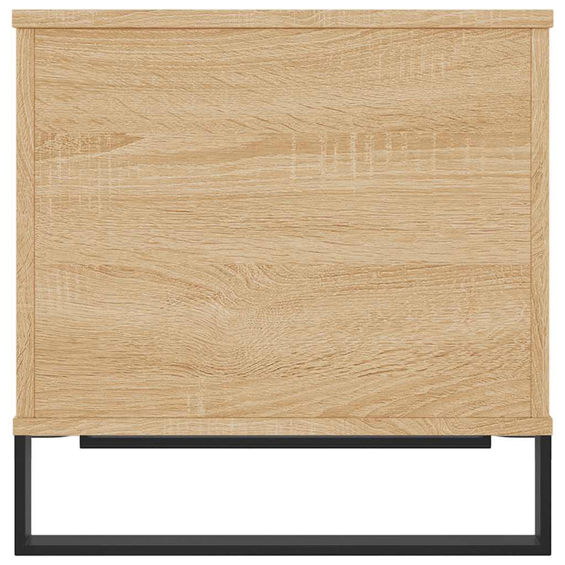 vidaXL sonoma tölgy színű szerelt fa dohányzóasztal 60x44,5x45 cm