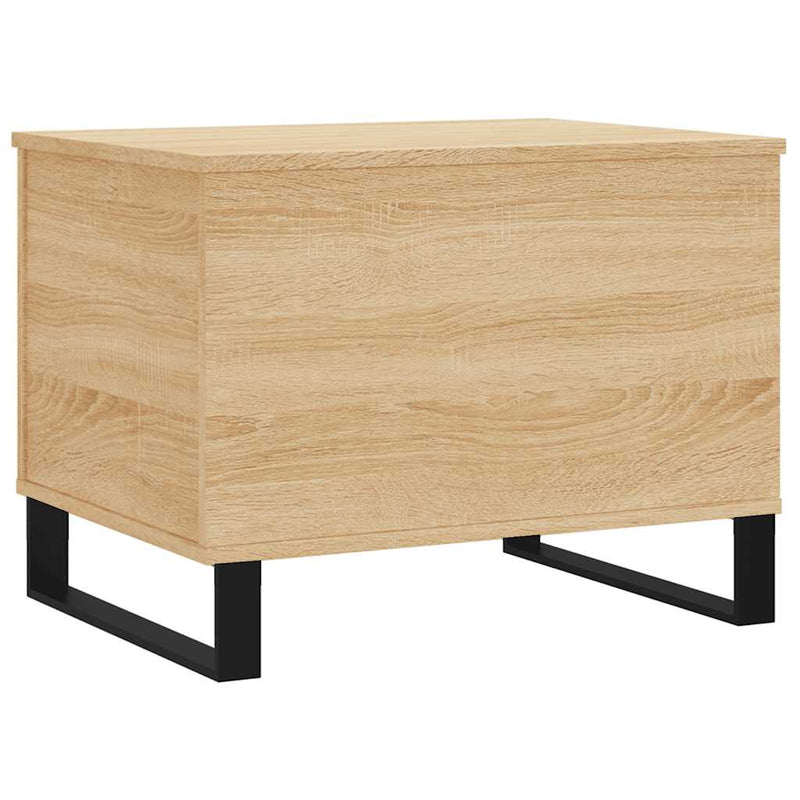 vidaXL sonoma tölgy színű szerelt fa dohányzóasztal 60x44,5x45 cm