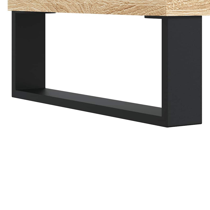 vidaXL sonoma tölgy színű szerelt fa dohányzóasztal 60x44,5x45 cm