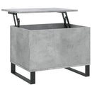vidaXL betonszürke szerelt fa dohányzóasztal 60 x 44,5 x 45 cm
