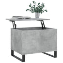 vidaXL betonszürke szerelt fa dohányzóasztal 60 x 44,5 x 45 cm
