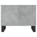 vidaXL betonszürke szerelt fa dohányzóasztal 60 x 44,5 x 45 cm