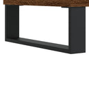vidaXL füstös tölgy színű szerelt fa dohányzóasztal 60x44,5x45 cm