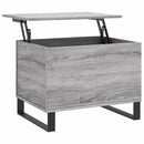 vidaXL szürke sonoma színű szerelt fa dohányzóasztal 60x44,5x45 cm