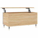 vidaXL sonoma tölgy színű szerelt fa dohányzóasztal 90x44,5x45 cm