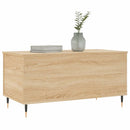 vidaXL sonoma tölgy színű szerelt fa dohányzóasztal 90x44,5x45 cm