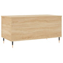 vidaXL sonoma tölgy színű szerelt fa dohányzóasztal 90x44,5x45 cm