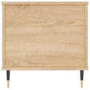 vidaXL sonoma tölgy színű szerelt fa dohányzóasztal 90x44,5x45 cm