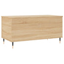 vidaXL sonoma tölgy színű szerelt fa dohányzóasztal 90x44,5x45 cm