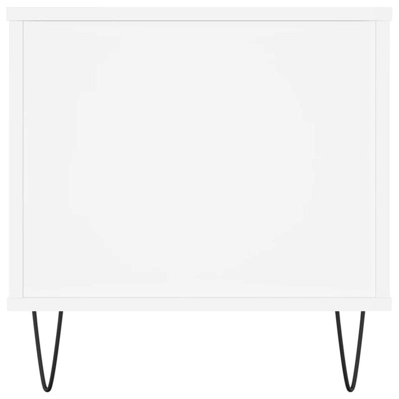 vidaXL fehér szerelt fa dohányzóasztal 90x44,5x45 cm