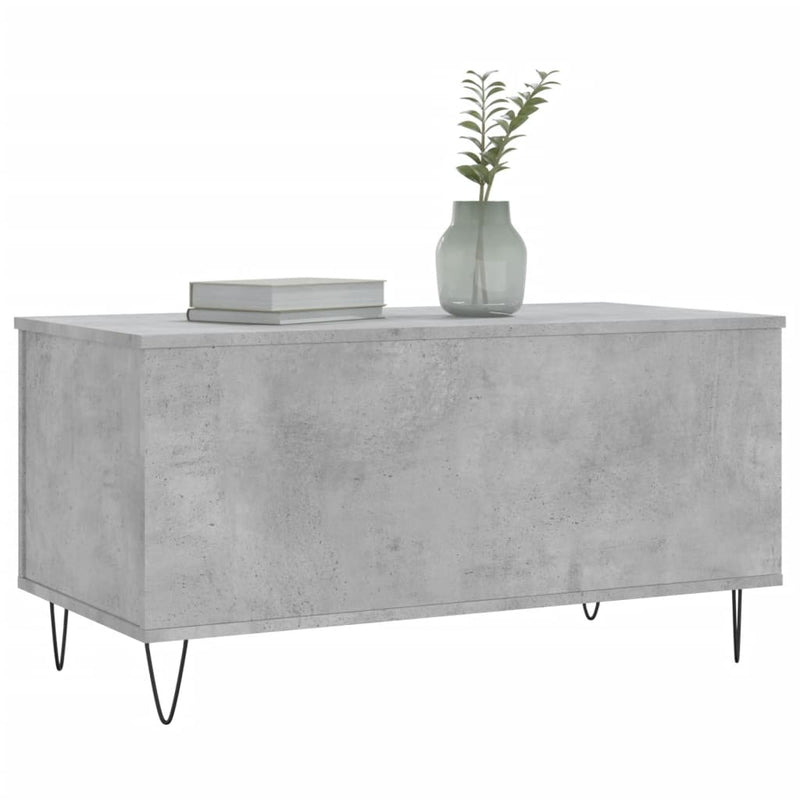 vidaXL betonszürke szerelt fa dohányzóasztal 90x44,5x45 cm