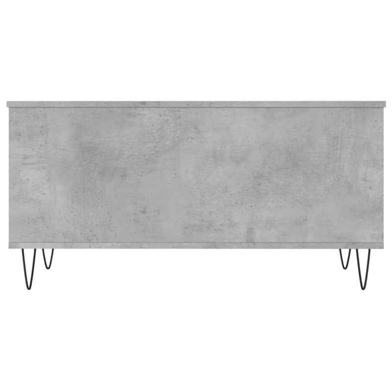 vidaXL betonszürke szerelt fa dohányzóasztal 90x44,5x45 cm