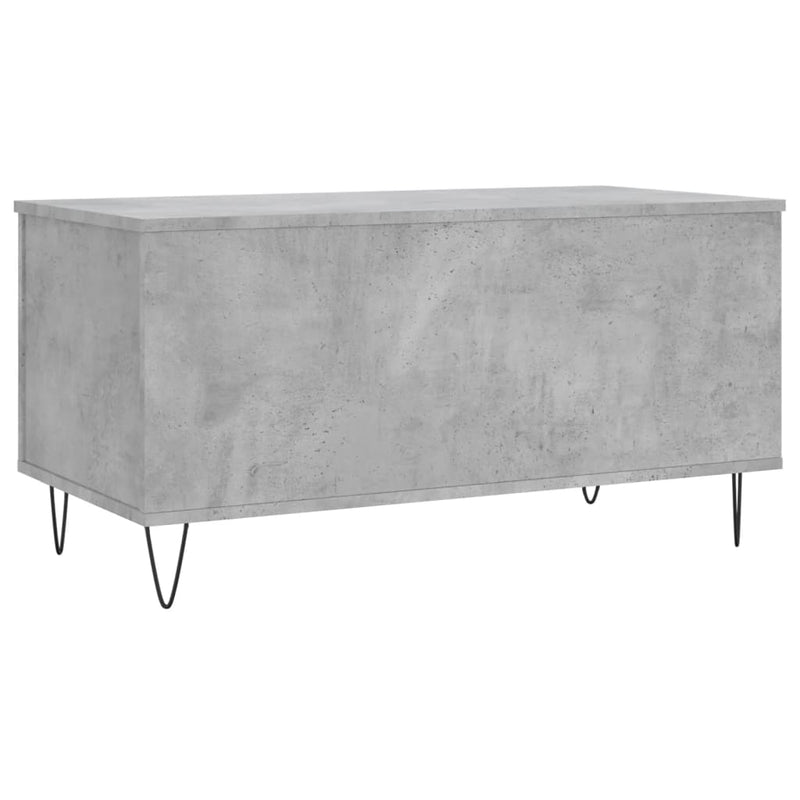 vidaXL betonszürke szerelt fa dohányzóasztal 90x44,5x45 cm