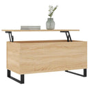 vidaXL sonoma tölgy színű szerelt fa dohányzóasztal 90x44,5x45 cm