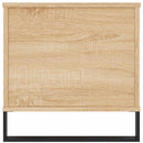 vidaXL sonoma tölgy színű szerelt fa dohányzóasztal 90x44,5x45 cm