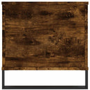 vidaXL füstös tölgy színű szerelt fa dohányzóasztal 90 x 44,5 x 45 cm