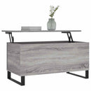 vidaXL szürke sonoma színű szerelt fa dohányzóasztal 90x44,5x45 cm