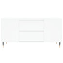 vidaXL fehér szerelt fa dohányzóasztal 102x44,5x50 cm