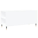 vidaXL fehér szerelt fa dohányzóasztal 102x44,5x50 cm