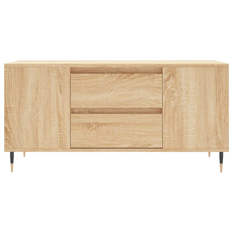 vidaXL sonoma tölgy színű szerelt fa dohányzóasztal 102 x 44,5 x 50 cm