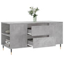 vidaXL betonszürke szerelt fa dohányzóasztal 102x44,5x50 cm