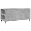 vidaXL betonszürke szerelt fa dohányzóasztal 102x44,5x50 cm