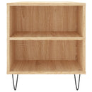 vidaXL sonoma tölgy színű szerelt fa dohányzóasztal 102 x 44,5 x 50 cm