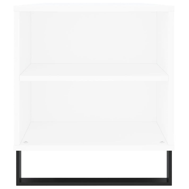 vidaXL fehér szerelt fa dohányzóasztal 102x44,5x50 cm