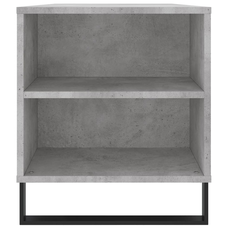 vidaXL betonszürke szerelt fa dohányzóasztal 102x44,5x50 cm