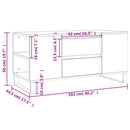 vidaXL betonszürke szerelt fa dohányzóasztal 102x44,5x50 cm