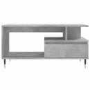 vidaXL betonszürke szerelt fa dohányzóasztal 90x49x45 cm