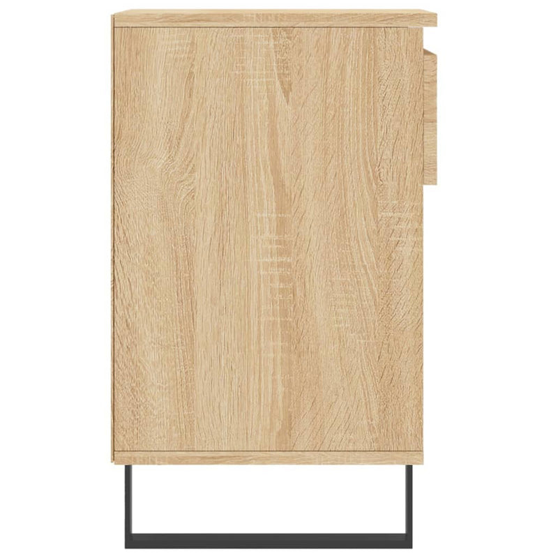 vidaXL sonoma tölgy színű szerelt fa cipőszekrény 102x36x60 cm