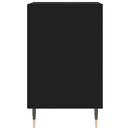 vidaXL fekete szerelt fa cipősszekrény 102x36x60 cm