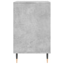 vidaXL betonszürke szerelt fa cipőszekrény 102x36x60 cm