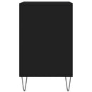 vidaXL fekete szerelt fa cipősszekrény 102x36x60 cm