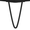 vidaXL fekete szerelt fa cipősszekrény 102x36x60 cm