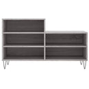 vidaXL szürke sonoma színű szerelt fa cipősszekrény 102x36x60 cm