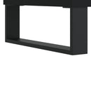 vidaXL fekete szerelt fa cipősszekrény 102x36x60 cm