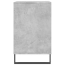 vidaXL betonszürke szerelt fa cipőszekrény 102x36x60 cm
