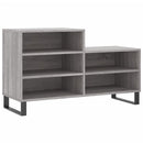 vidaXL szürke sonoma színű szerelt fa cipősszekrény 102x36x60 cm