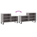 vidaXL szürke sonoma színű szerelt fa cipősszekrény 102x36x60 cm